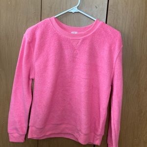Hot pink sweatshirt